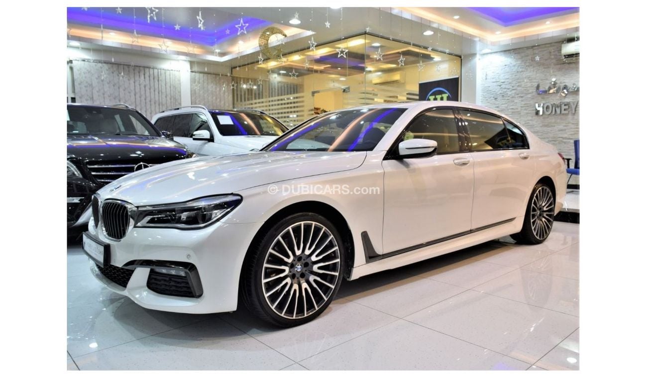 بي أم دبليو 740Li EXCELLENT DEAL for our BMW 740Li M-Kit 2018 Model!! in White Color! GCC Specs