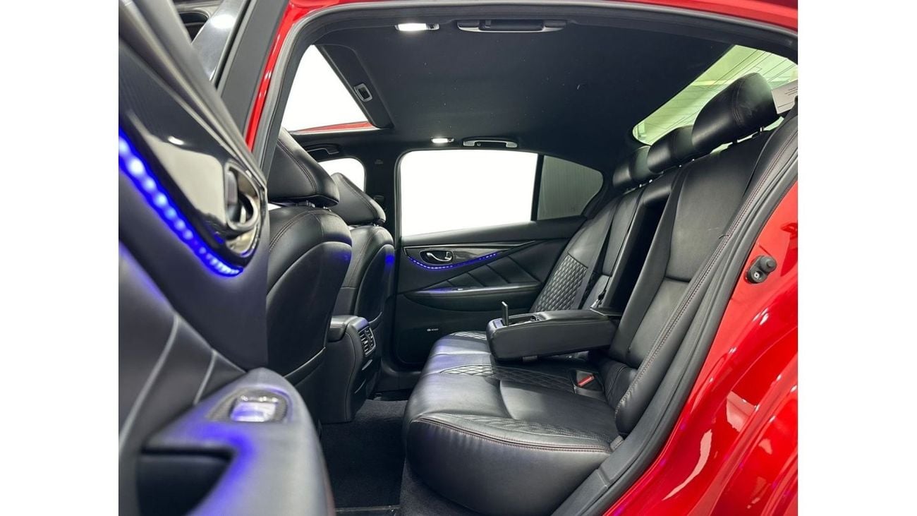 Infiniti Q50 2018 Infiniti Q50 S Redsport, Warranty, Full Service History, Carbon Fiber Package, GCC