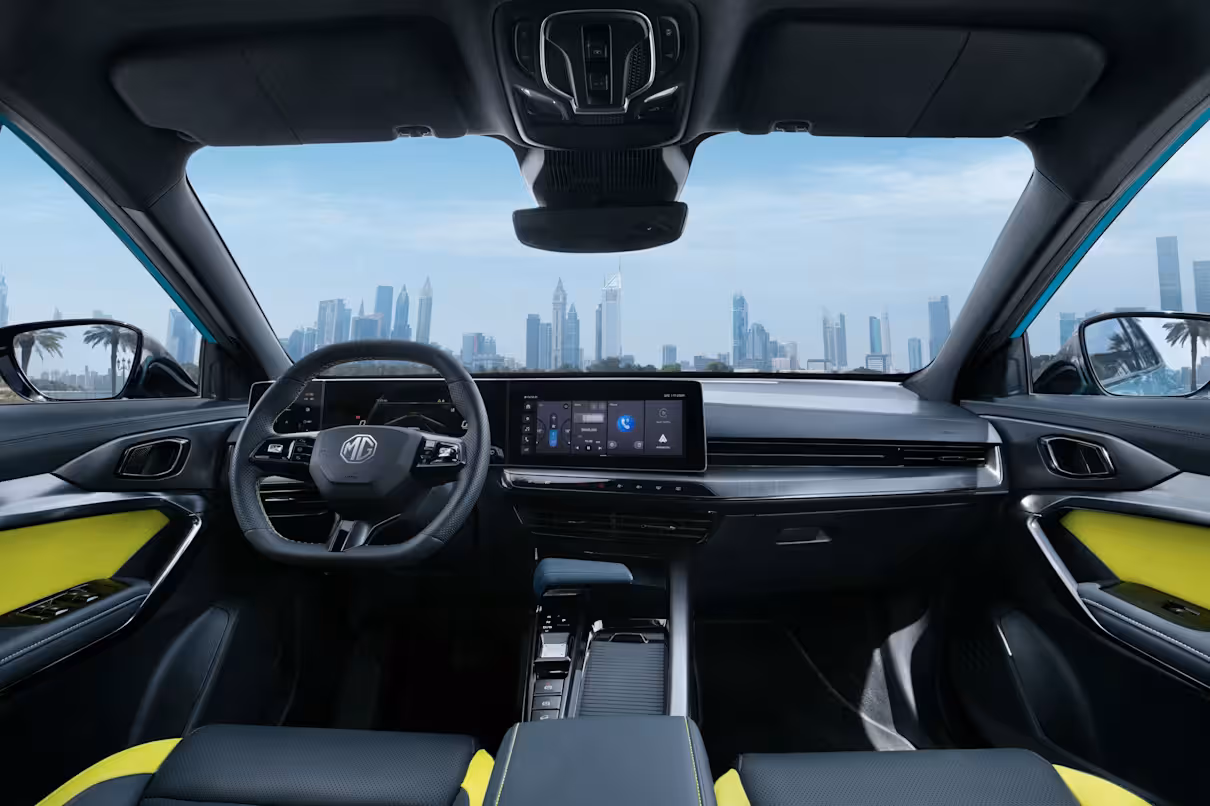 MG One interior - Cockpit