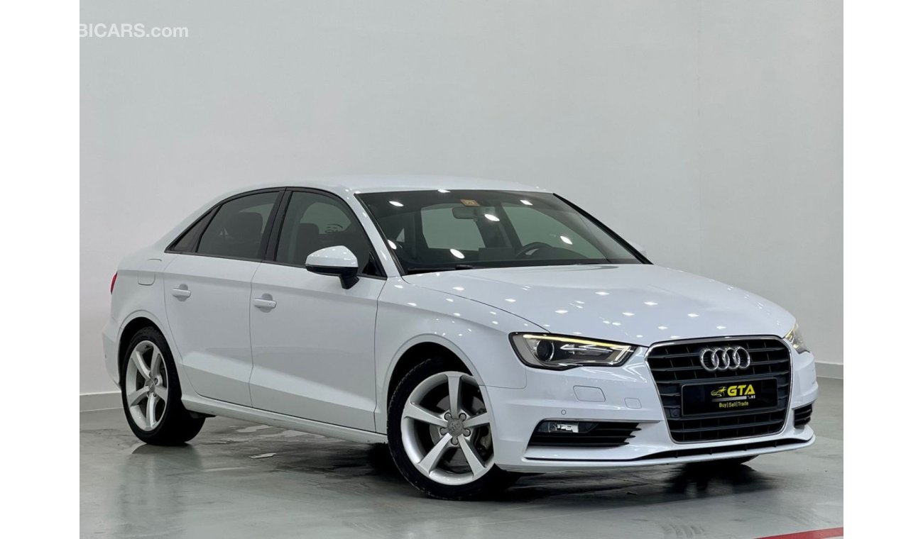 Audi A3 2016 Audi A3, Service History, Warranty, Low Kms, GCC