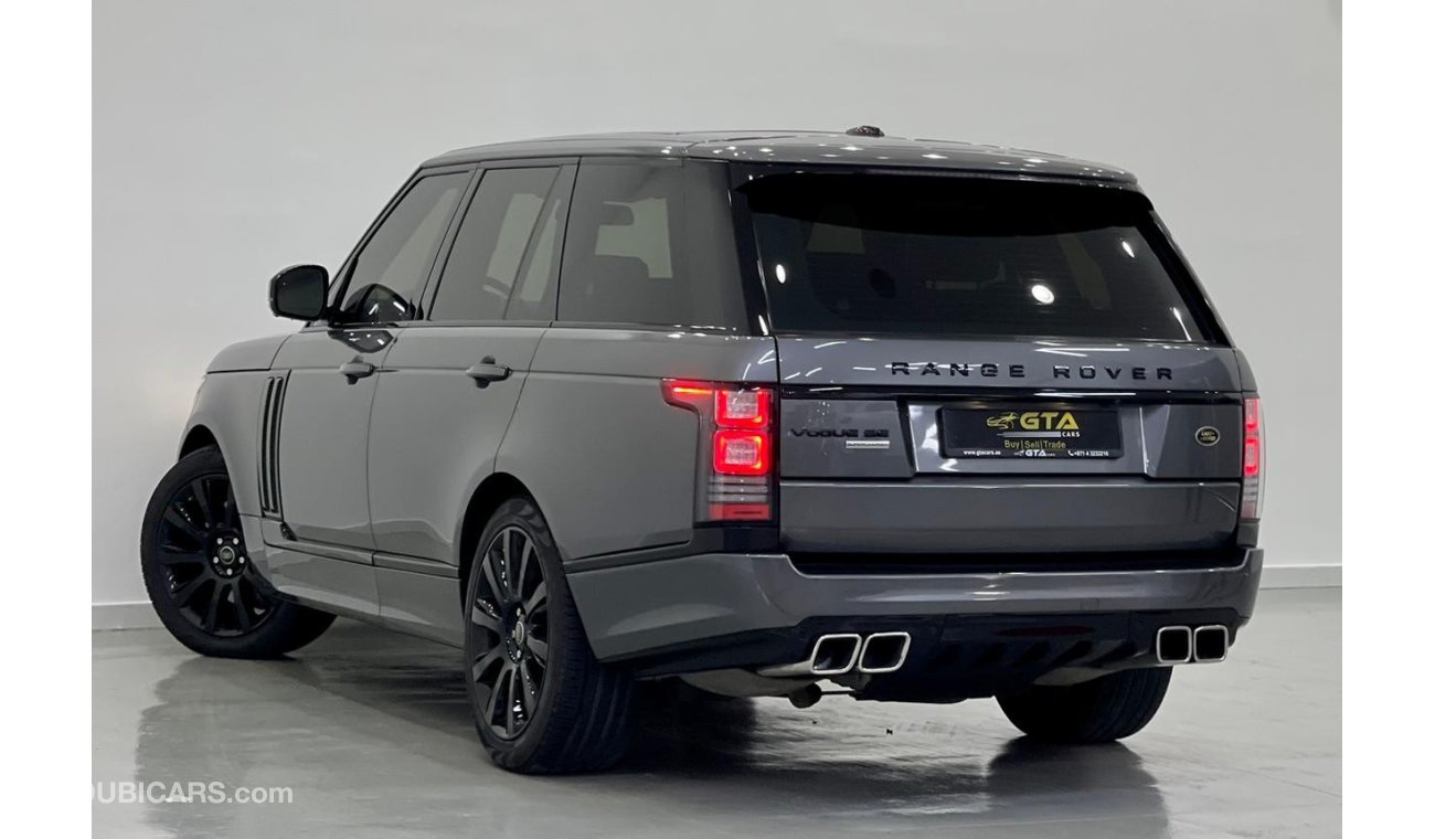 لاند روفر رانج روفر فوج إس إي سوبرتشارج 2014 Range Rover Vogue SE Supercharged V8, Full Range Rover Service history, GCC