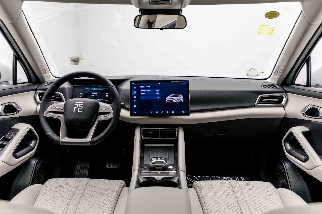 BYD Yuan Up Transcend - White Inside Beige | Export Only