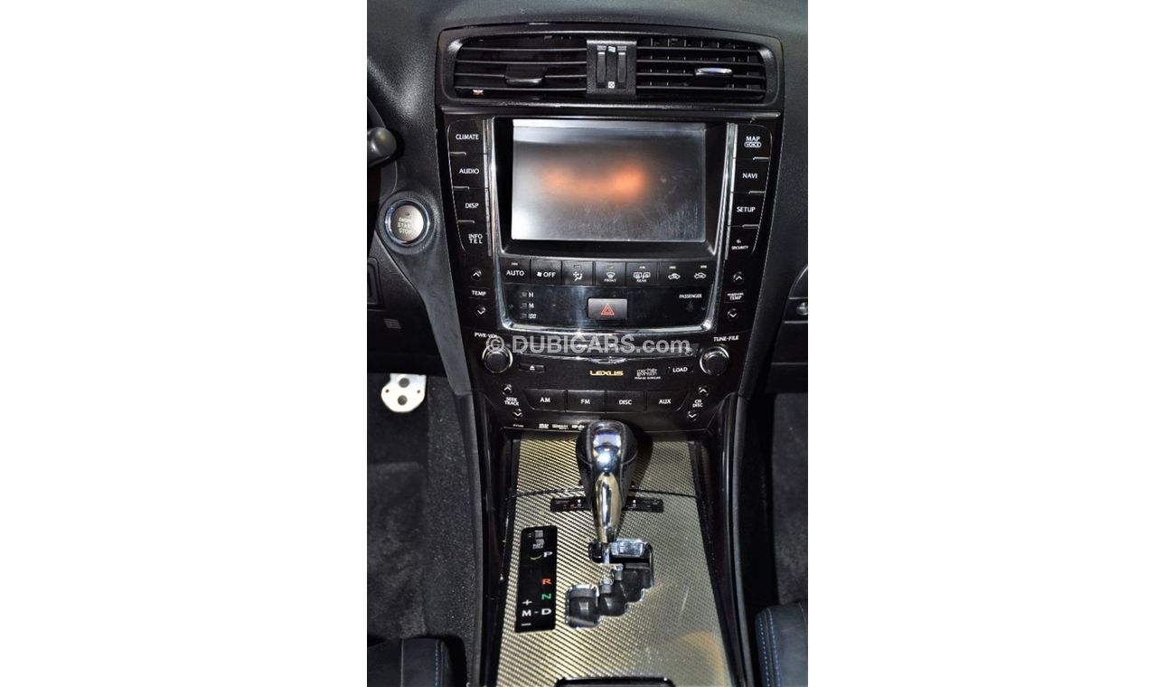 Lexus ISF VERY RARE CAR in the MARKET! EXCELLENT DEAL for our Lexus iS F-Sport 2011 Model!! in Blue Color! GCC