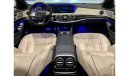 Mercedes-Benz S 500 2016 Mercedes S500 6 Button, Warranty, Full Mercedes Service History, Low KMs, GCC