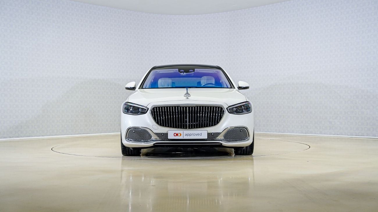مرسيدس مايباخ S680 مايباخ S680 Maybach| AED 11,220 PM | Warranty January 2027 | GCC