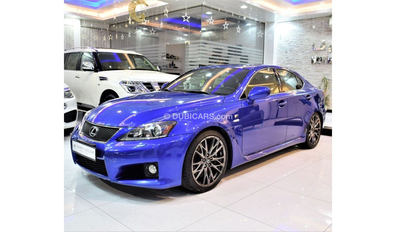 Lexus ISF VERY RARE CAR in the MARKET! EXCELLENT DEAL for our Lexus iS F-Sport 2011 Model!! in Blue Color! GCC