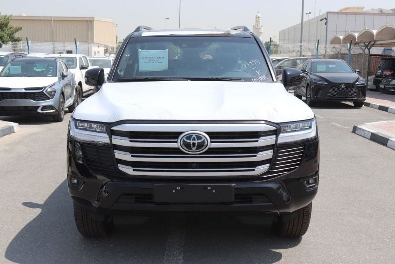 تويوتا لاند كروزر 3.3L,VX, DIESEL, EUROPIAN SPECS, LEATHER SEATS, ELECTRIC SEAT, WIRELESS CHARGER, 2024 FOR EXPORT
