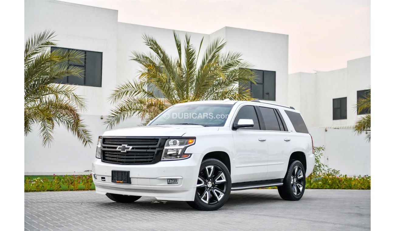 Chevrolet Tahoe LTZ Black Edition - AED 2,918 Per Month - 0% DP