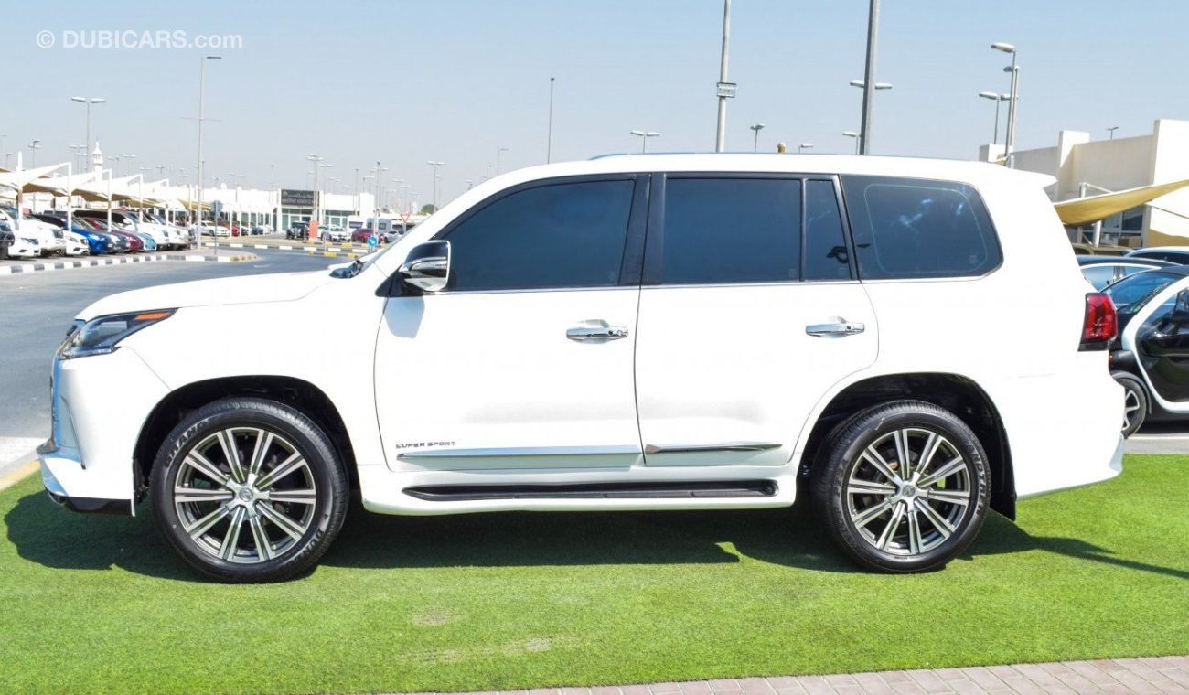 Lexus LX570 With 2021 body kit