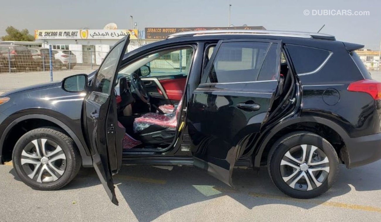 Toyota RAV4 TOYOTA RAV4 2015 BLACK INSIDE RED LEATHER