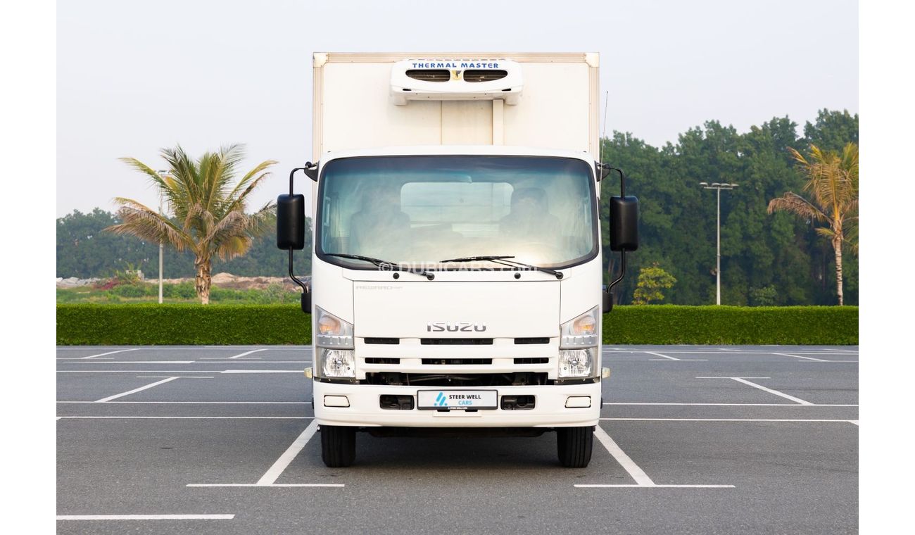 Isuzu NPR Reward 2017 LC Chiller Box with Tail Lift - Diesel M/T - Excellent Condition - GCC Specs