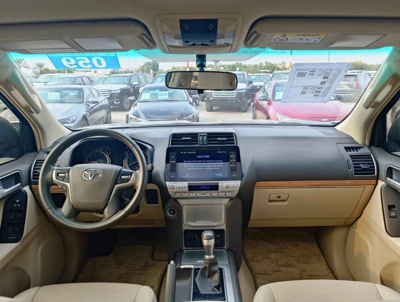 تويوتا برادو PADO VXR/ 4.0 V6/ SUNROOF/ ELECTRIC LEATHER SEATS/ LOW MILEAGE/ EXPORT ONLY