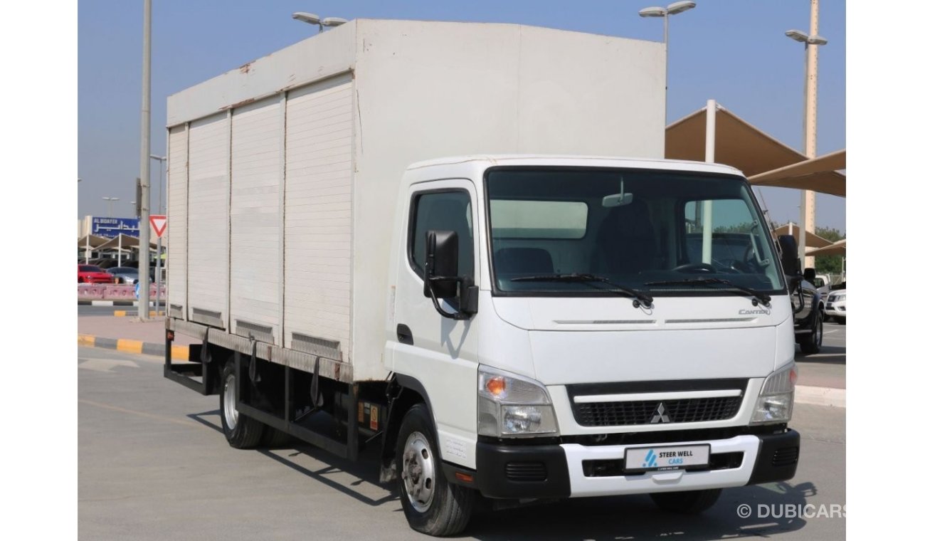 Mitsubishi Fuso 2017 | CANTER LONG CHASSIS SHUTTER BOX - WITH GCC SPECS AND EXCELLENT CONDITION