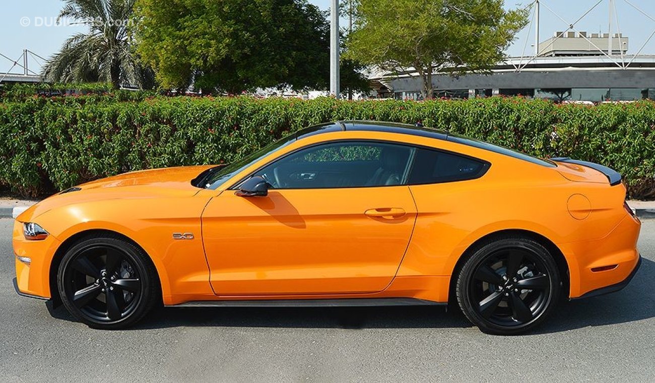 Ford Mustang GT Premium 2018, 5.0 V8 GCC, 0km with 3Yrs or 100K km WRNTY + 60K km Service at Al Tayer