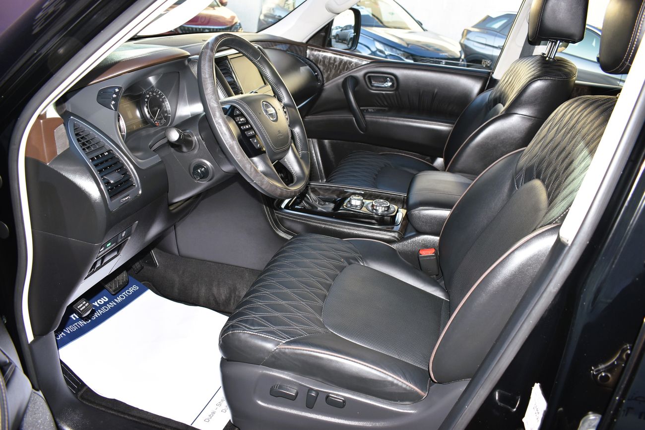 نيسان باترول AED 3359 PM | 5.6L LE PLATINUM V8 4WD GCC DEALER WARRANTY