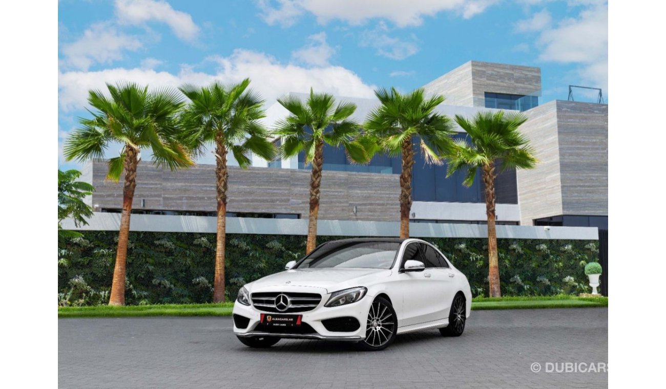 مرسيدس بنز C200 AMG باك AMG | 2,056 P.M  | 0% Downpayment | Under Warranty!