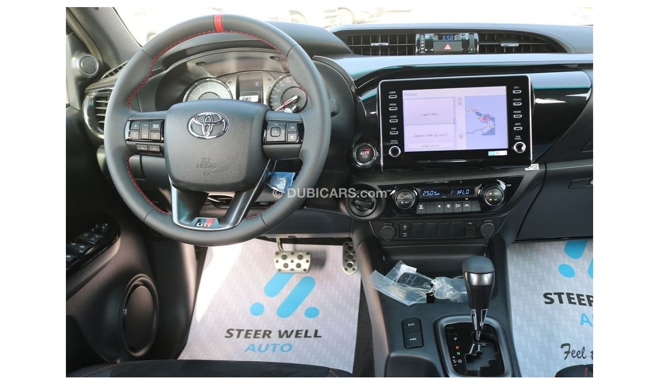 Toyota Hilux GR SPORT WITH RADAR AND 360 CAMERA SPECIAL SPORT RED INTERIOR EXPORT ONLY