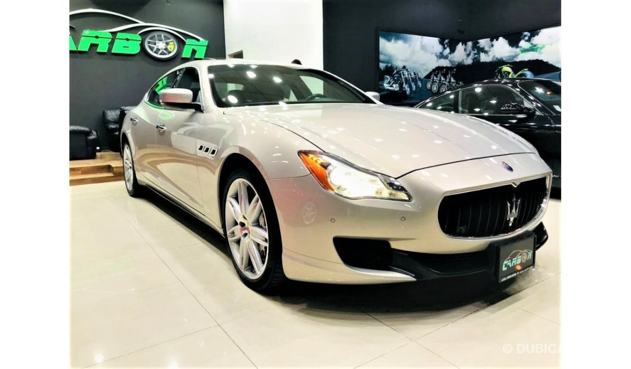 مازيراتي كواتروبورتي MASERATI QUATTROPORTE GTS 2014 MODEL GCC CAR IN PERFECT CONDITION FOR ONLY 119K AED