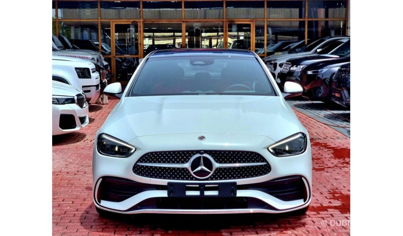 مرسيدس بنز C 200 AMG Under Warranty 2023 GCC