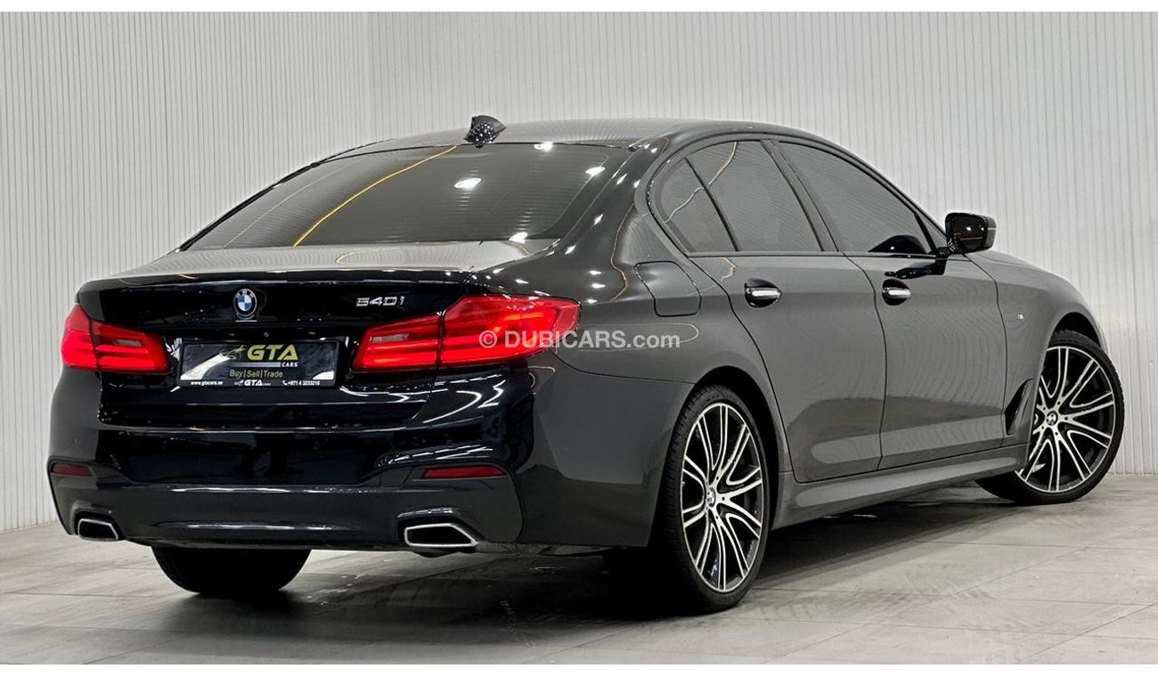 BMW 540i M Sport 2018 BMW 540i M-Sport, Warranty, Full BMW Service History, GCC