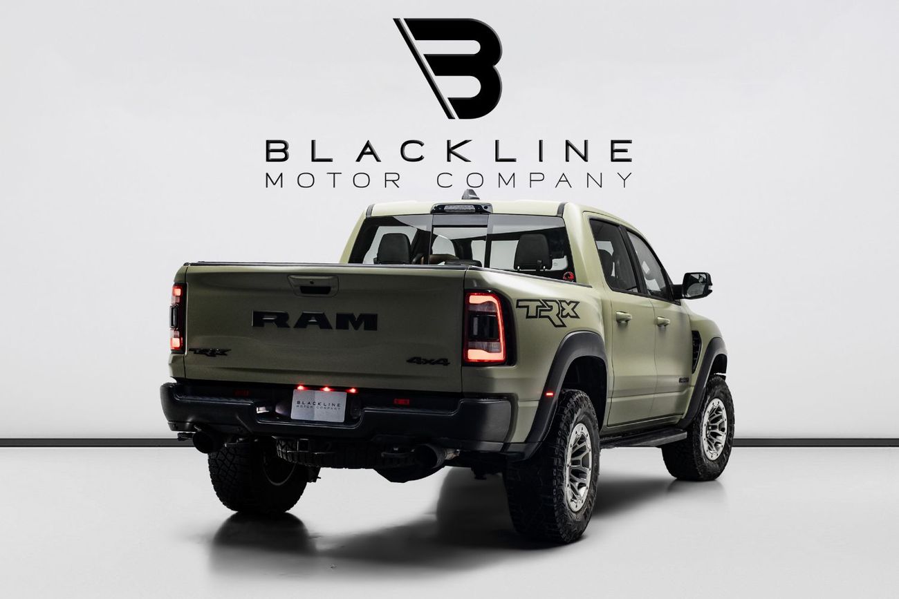 RAM 1500 TRX Crew Cab 6.2L 2022 Ram 1500 TRX, Feb 2028 RAM Warranty, Low KMs, GCC