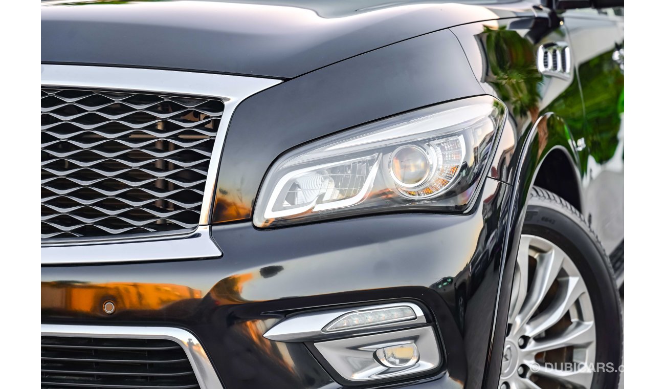 إنفينيتي QX80 Luxury 8st | 2,152 P.M | 0% Downpayment | Extraordinary Condition!