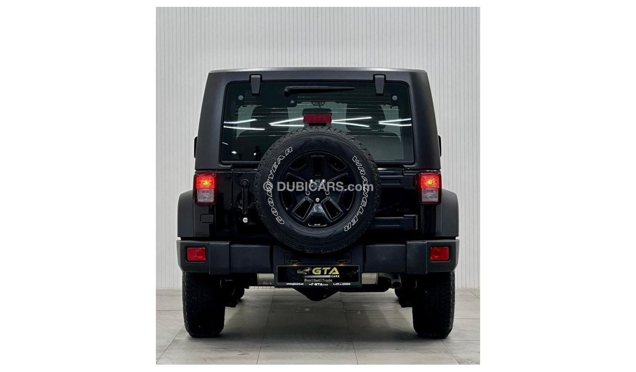 Jeep Willys 2018 Jeep Wrangler JK Willys Wheeler, Warranty, Full Service History, GCC