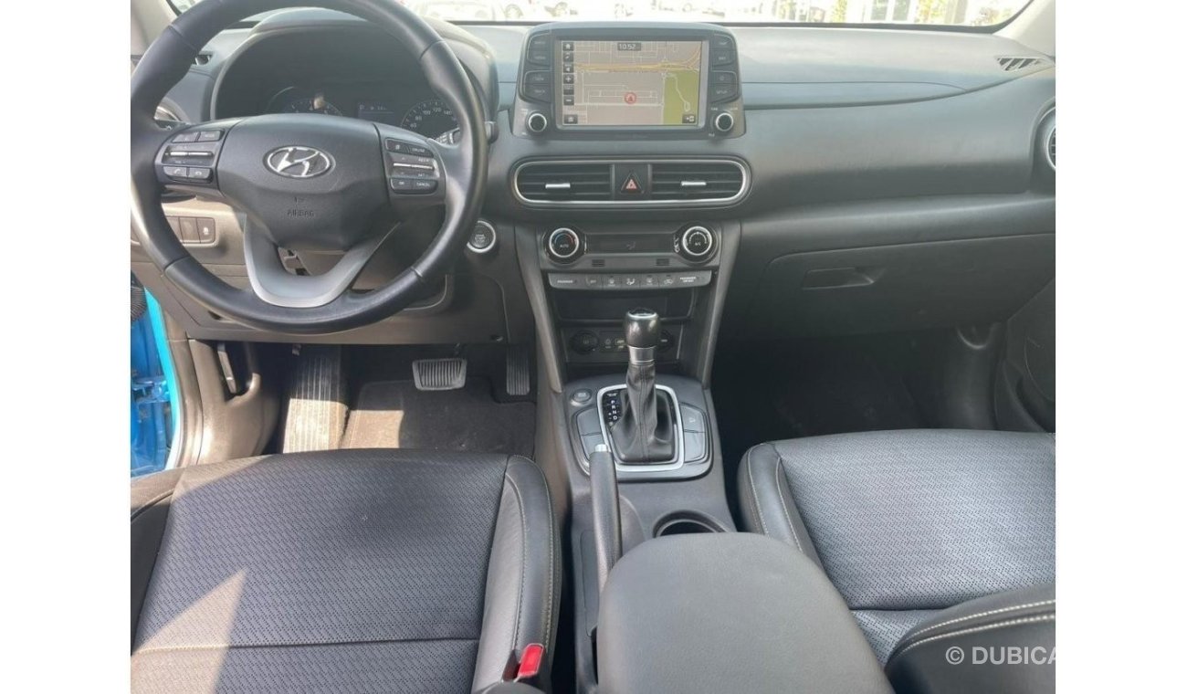 Hyundai Kona Limited 2019 GCC model, full option, agency dye, in very good condition, 4 cylinder, mileage 92000km