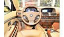 BMW 740Li ONLY 156000 BMW 740 Li 2007 Model!! in White Color! GCC Specs