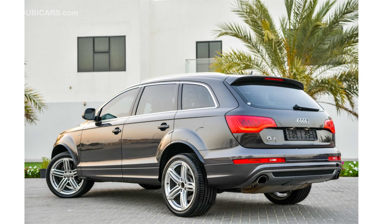 Used Audi Q7 Supercharged 2Y Warranty! GCC AED 1,449 PER MONTH