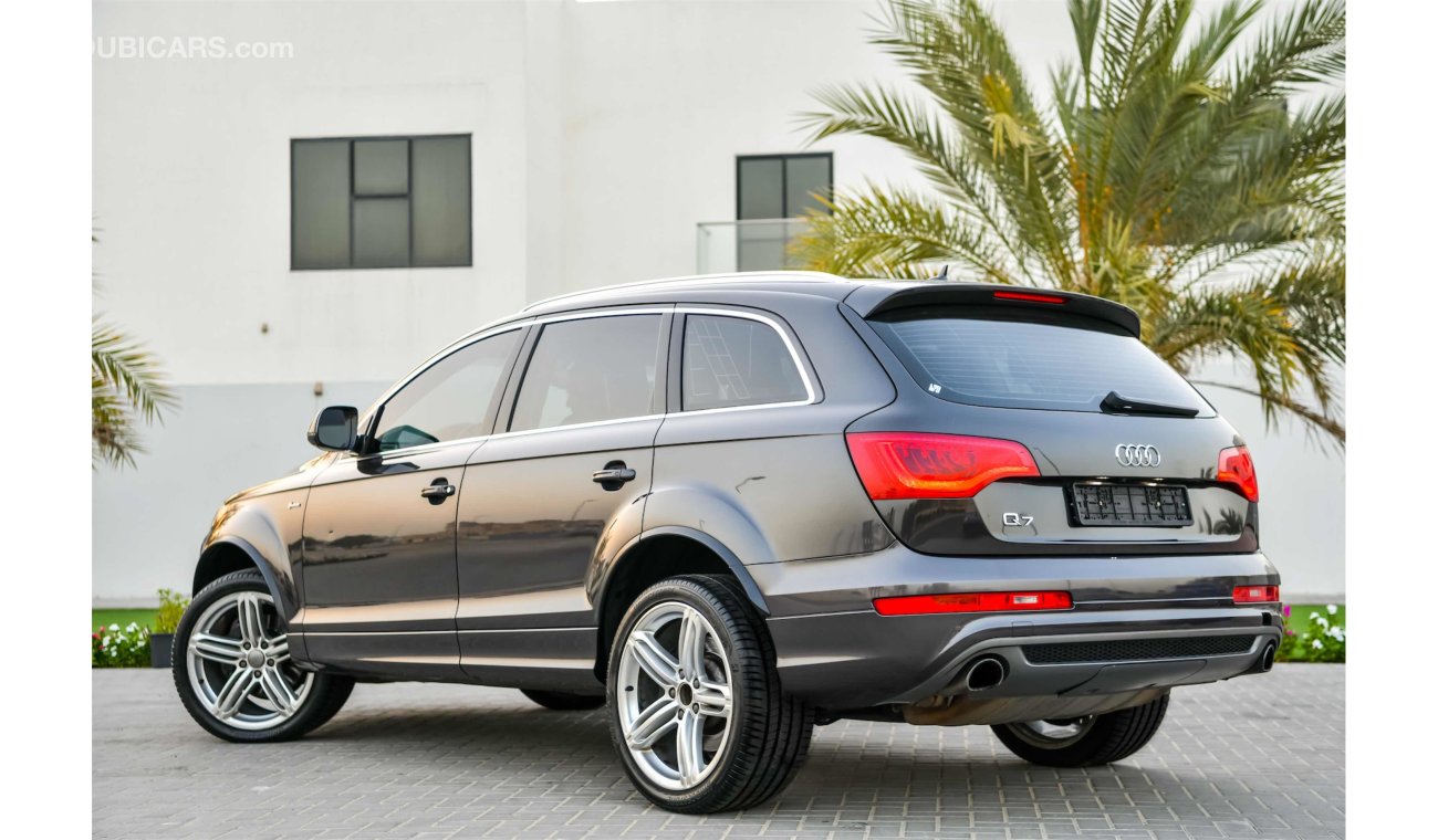 Audi Q7 Supercharged - 2Y Warranty! - GCC - AED 1,449 PER MONTH - 0% DOWNPAYMENT