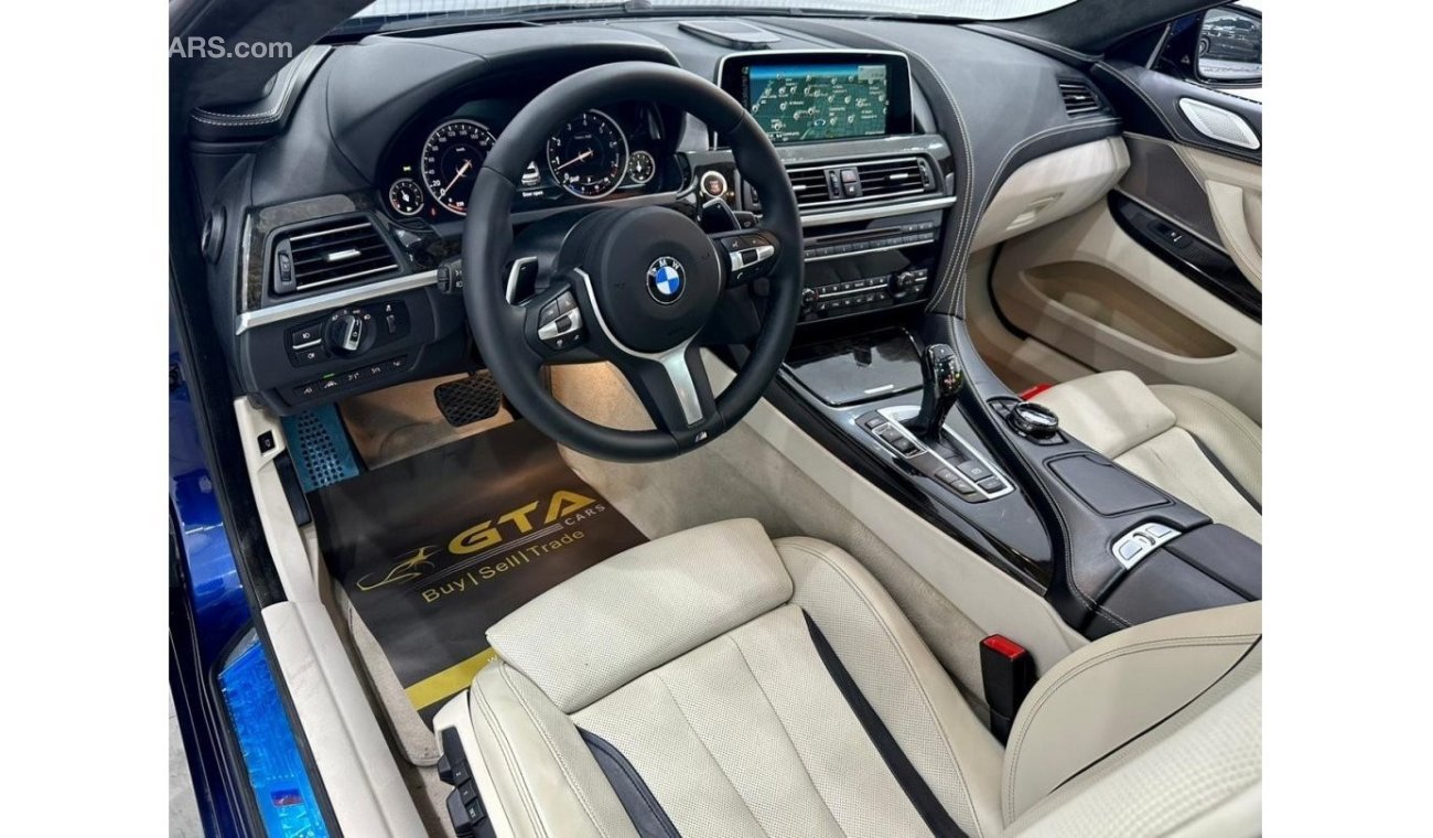 بي أم دبليو 640 M سبورت 2016 BMW 640i M-Sport GC Individual, Jan 2027 BMW Service Contract, Full BMW Service History