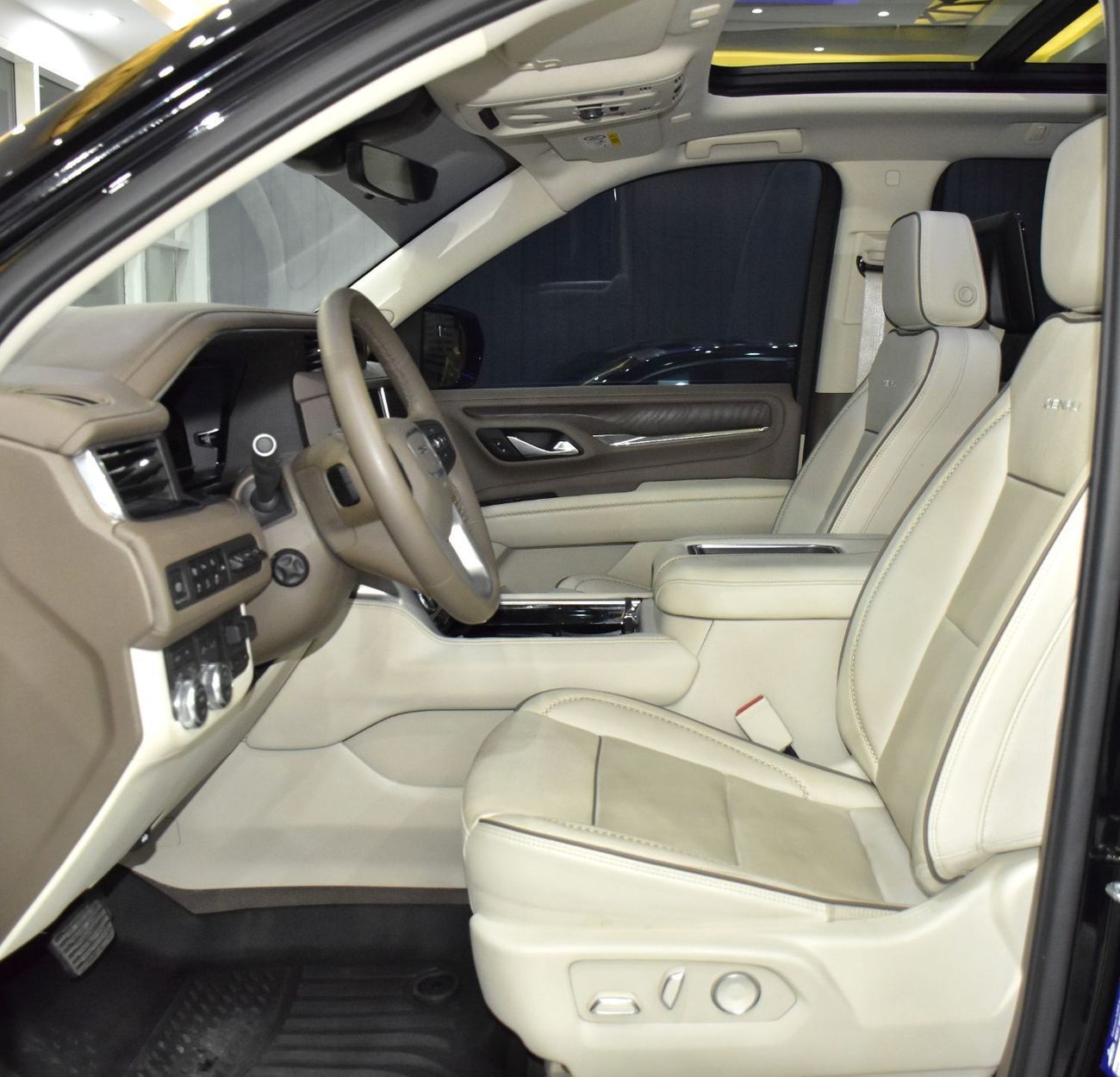 GMC Yukon DENALI EXCELLENT DEAL for our GMC Yukon (2023 Model) in Black Color GCC Specs