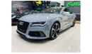 Audi RS7 EWB AUDI RS7 GCC IN AMAZING CONDTION WITH NARDO GRAY ORIGINAL COLOR  FOR 189K AED