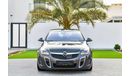 Opel Insignia OPC 2.8L V6 AWD - 2015 - 2 Years Warranty! - AED 1,547 PER MONTH - 0% DOWNPAYMENT