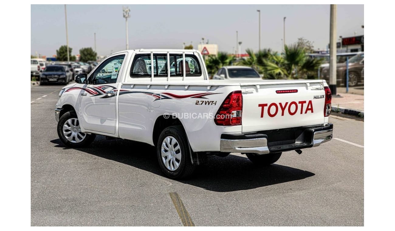 Toyota Hilux 2023 Toyota Hilux 2.7L 4x4 Manual Transmission Single Cabin - Chrome Bumper - Export Only