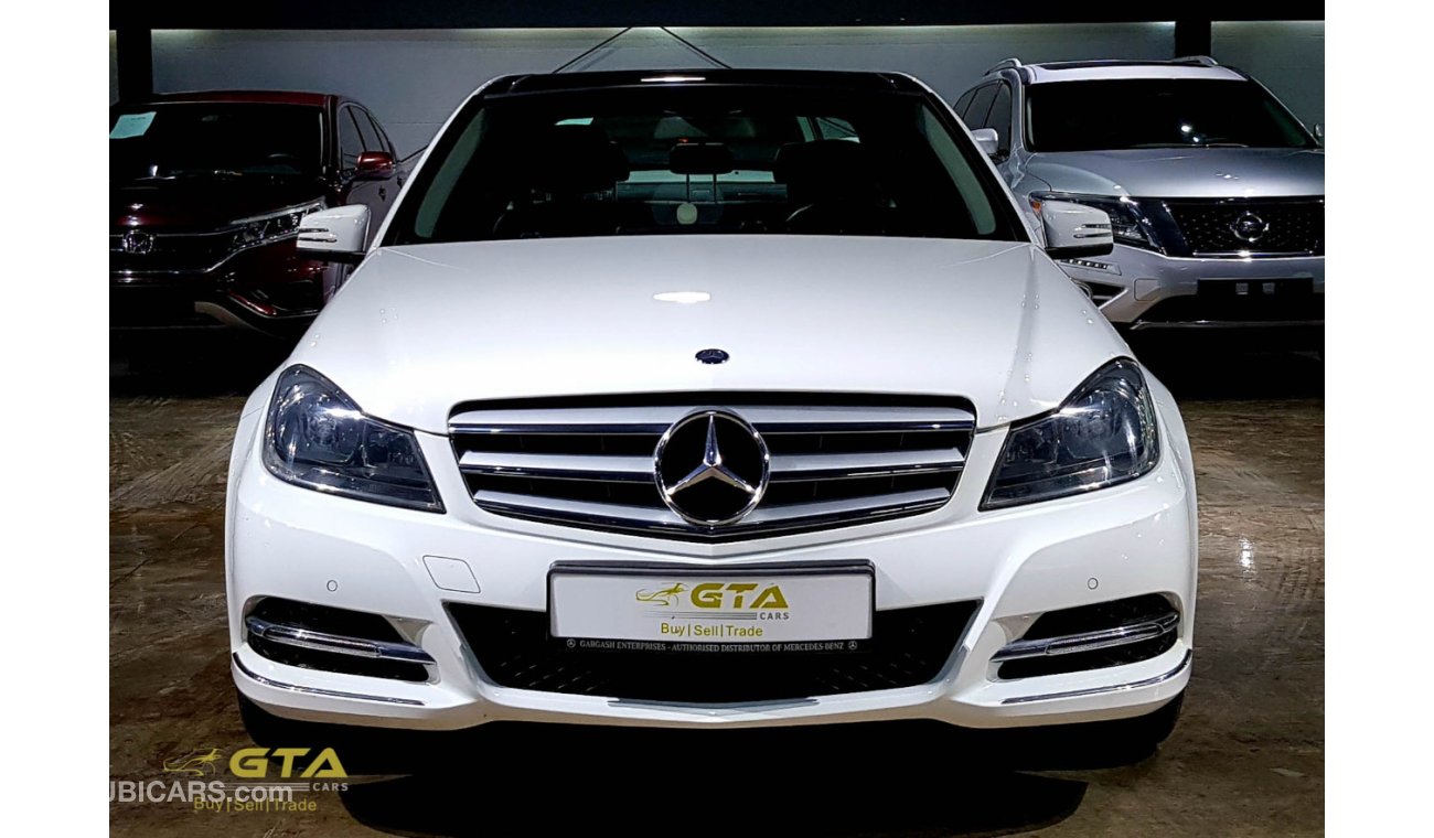 مرسيدس بنز C200 2014 Mercedes C200, Full Service History, Warranty, GCC