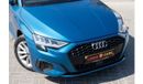Audi A3 35 TFSI 1.4L Audi A3 35TFSI 2021 GCC under Warranty with Flexible Down-Payment.