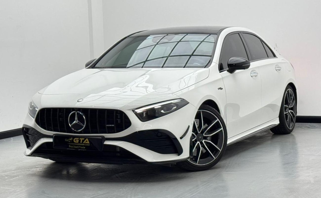 Mercedes-Benz A 35 AMG 2023 Mercedes-Benz A35 AMG 4MATIC, 2029 Mercedes Warranty And Service Pack, GCC