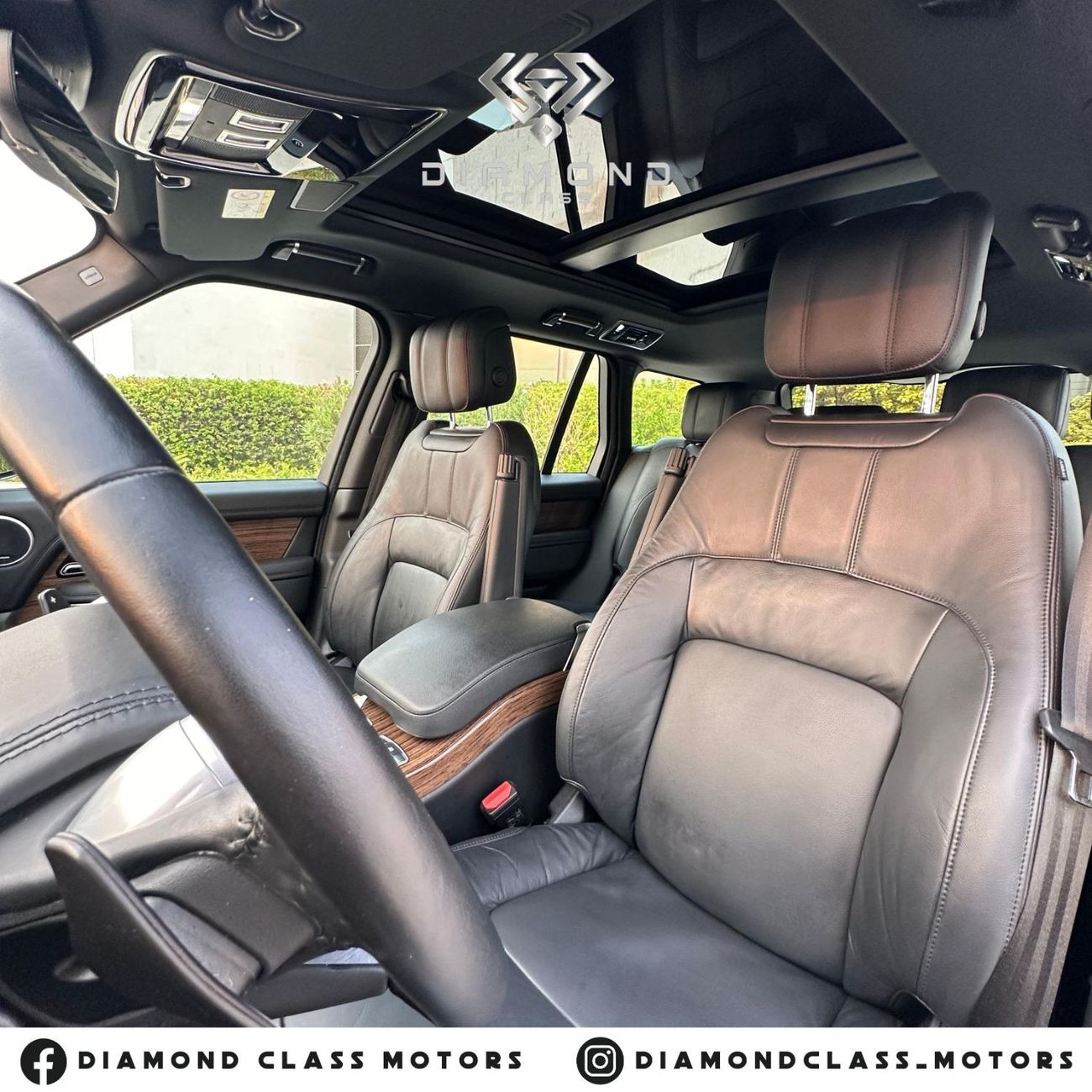 لاند روفر رينج روفر رانج روفر فوج خليجي 6 سلندر بانوراما تحت الضمان الوكالة ،كامل تشييكات