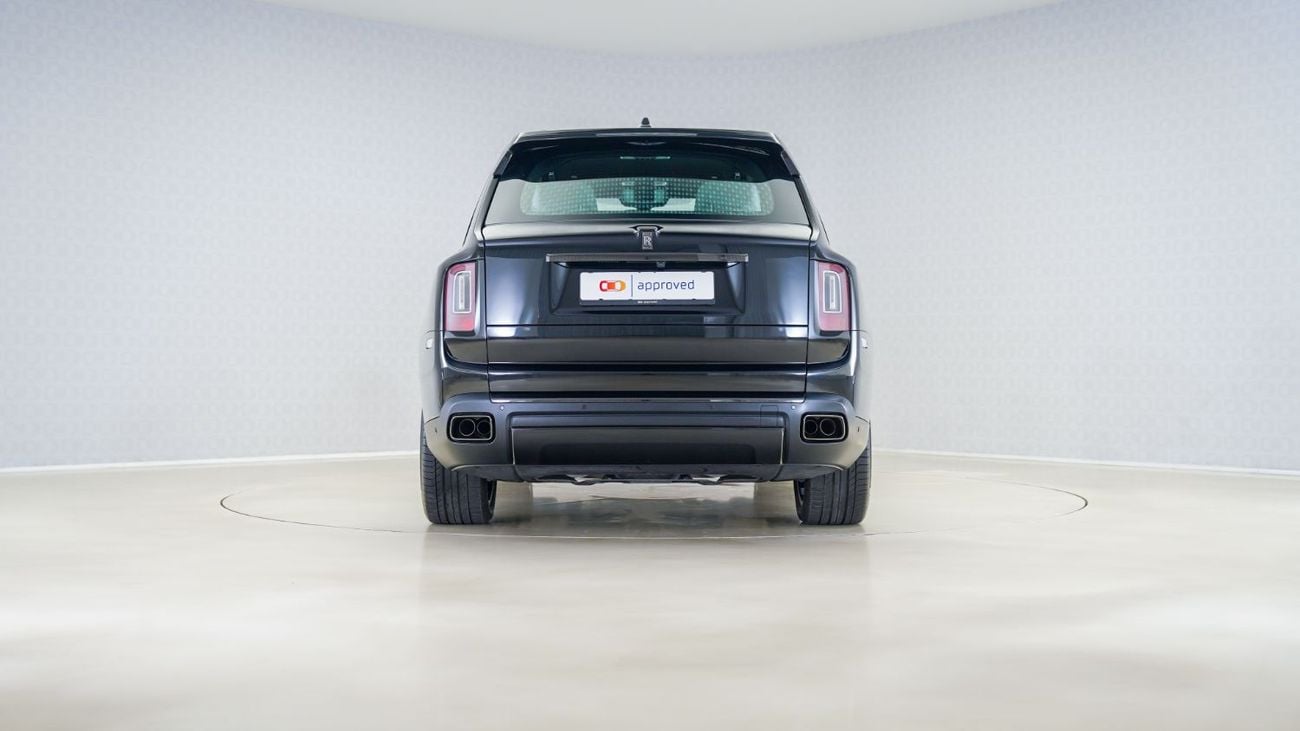 Rolls-Royce Cullinan | AED 23,612 PM | Up to 3 Years unlimited Warranty |