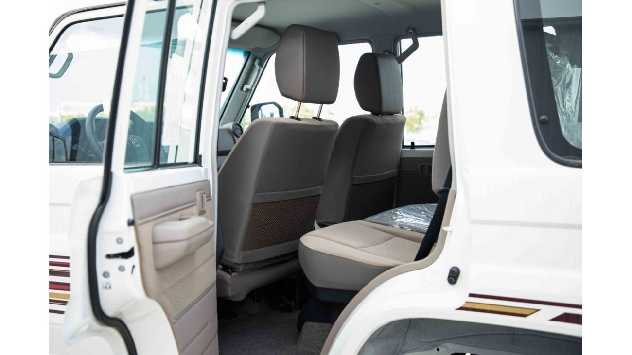 Toyota Land Cruiser 2024 Toyota LC76 4.5 Hard Top 5DR - White inside Oak | Export Only