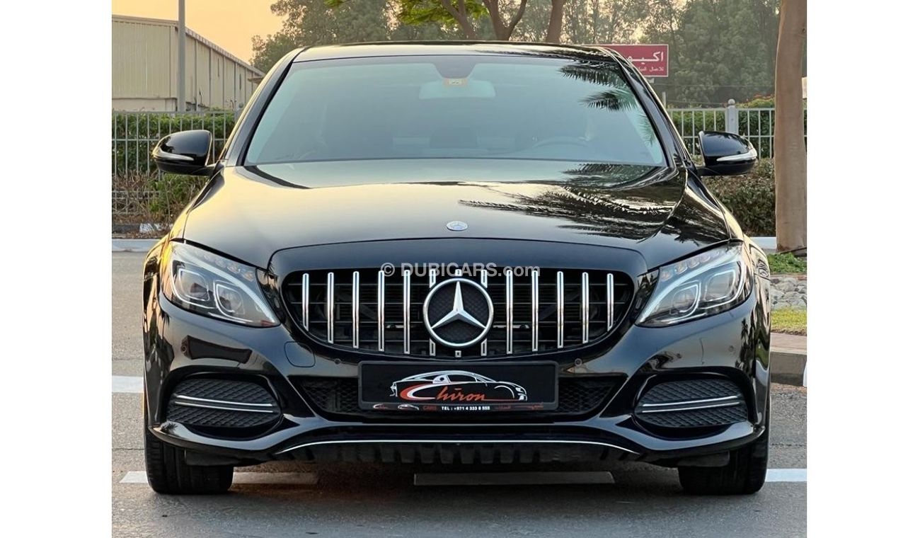 Mercedes-Benz C 200 Std MERCEDES BENZ C200 2.0L 2015 GCC FULL OPTION FULL SERVICE HISTORY GARGASH AGENCY