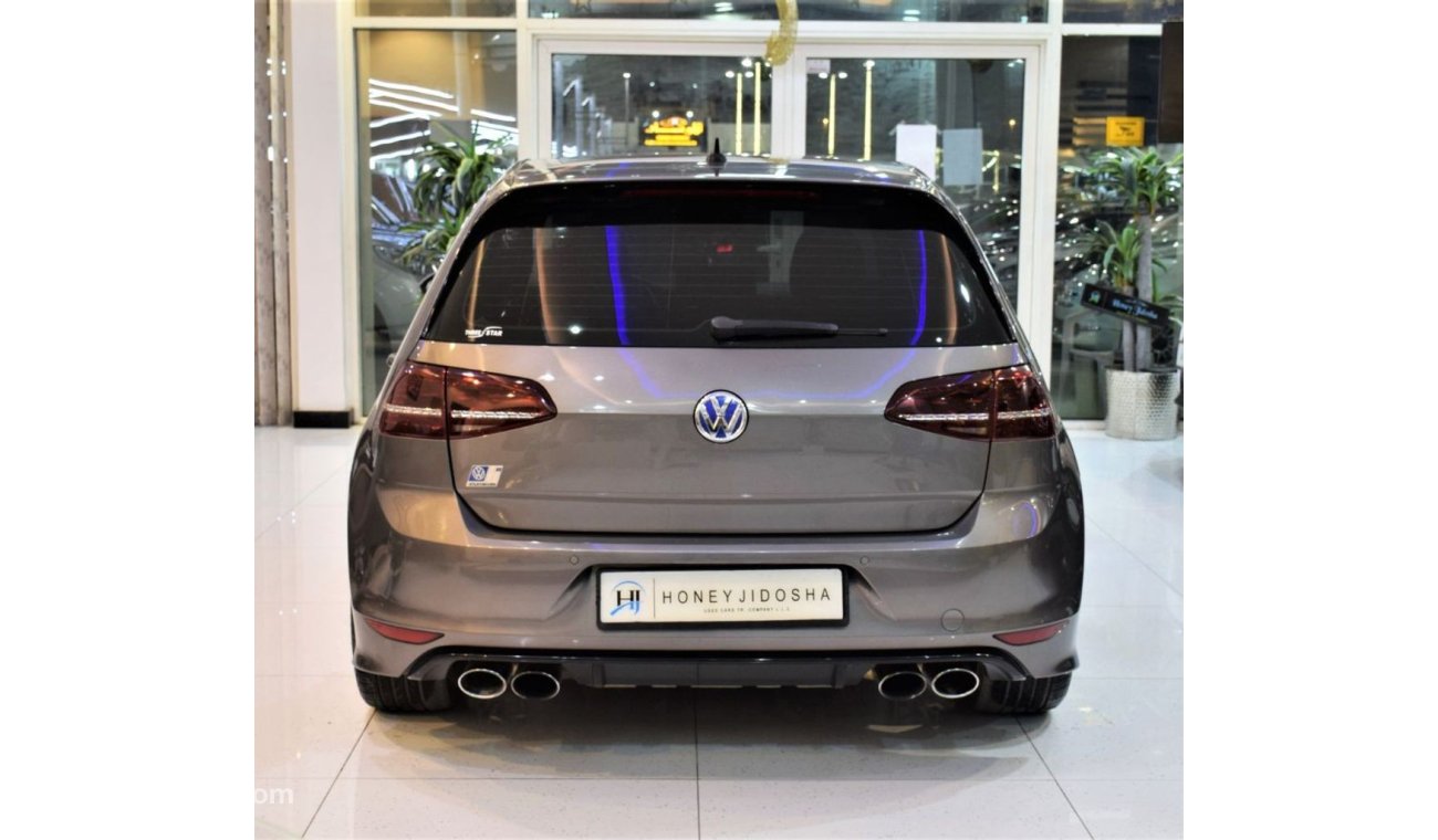 Volkswagen Golf THE MOST IN DEMAND HATCH BACK! Volkswagen Golf R 2015 Model!! in Grey Color! GCC Specs