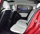 Mazda 3 EXCELLENT DEAL for our Mazda 3 ( 2017 Model ) in Red Color GCC Specs