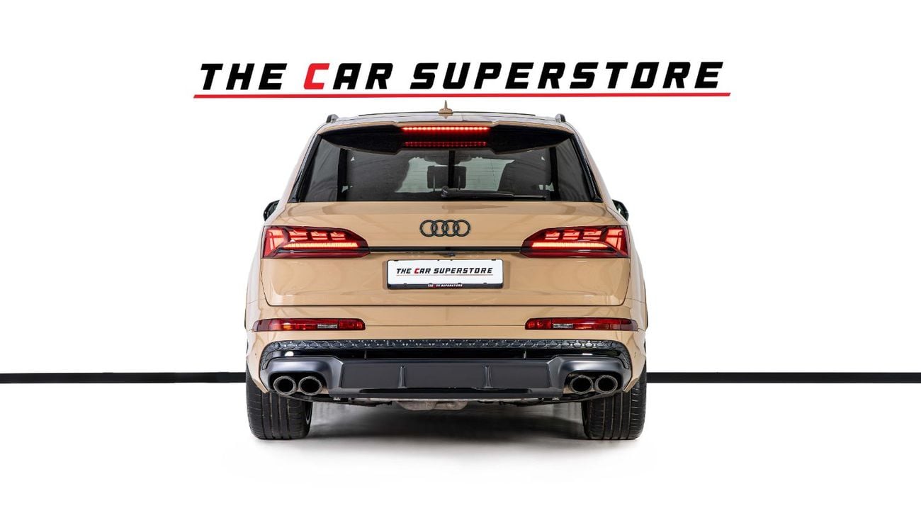 Audi SQ7 Sport Package -Al Nabooda Warranty- Special Sakhir Gold Metallic Color