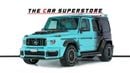 Mercedes-Benz G 63 AMG Std 4.0L Brabus 900 Rocket Kit-Dual Exterior Paint-Tiffany Blue-Full Carbon Fiber kit