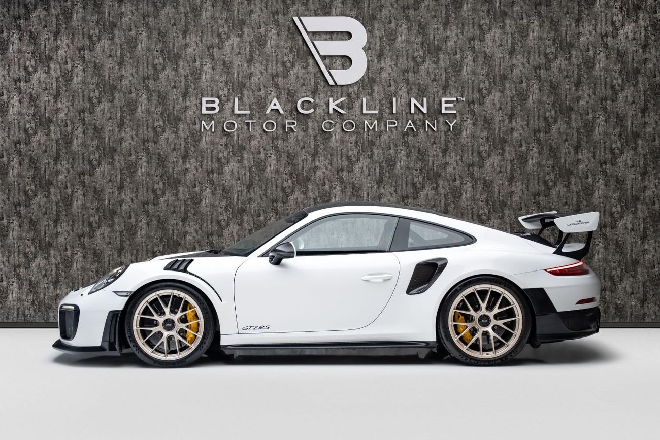 Porsche 911 GT2 RS BUY NOW, PAY LATER | THE BLACKLINE STANDARD | Porsche Warranty, Weissach, Magnesium Wheels, Low KMs