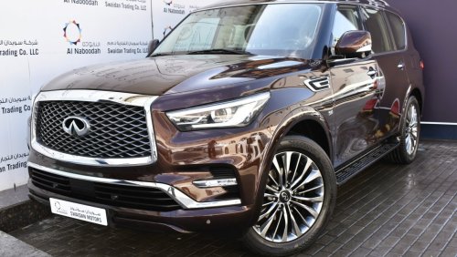 Infiniti QX80 AED 2299 PM | 5.6L LUXURY V8 4WD GCC DEALER WARRANTY