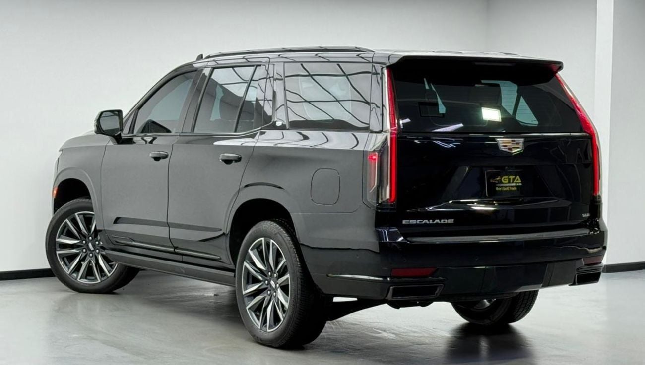 Cadillac Escalade Sport Platinum 6.2L 4WD 2022 Cadillac Escalade Sport Platinum, 2027 Cadillac Warranty + Service Pack